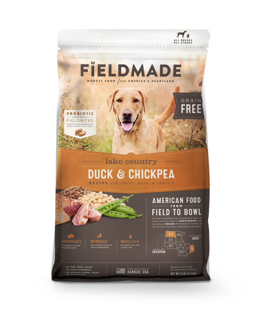 Dog Food Packaging - fieldmade honest food - pet marketing agency