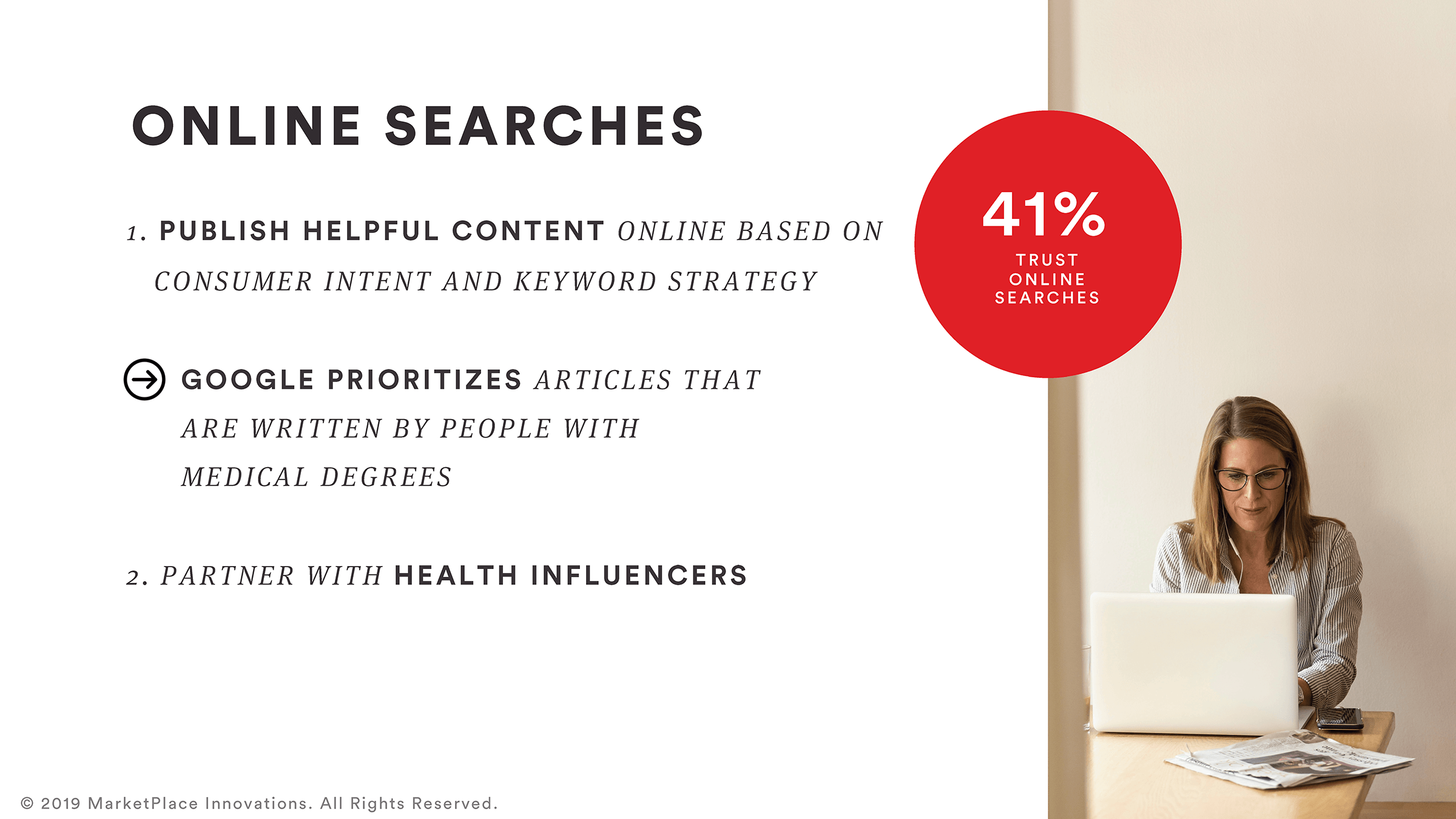 online search trust results from study