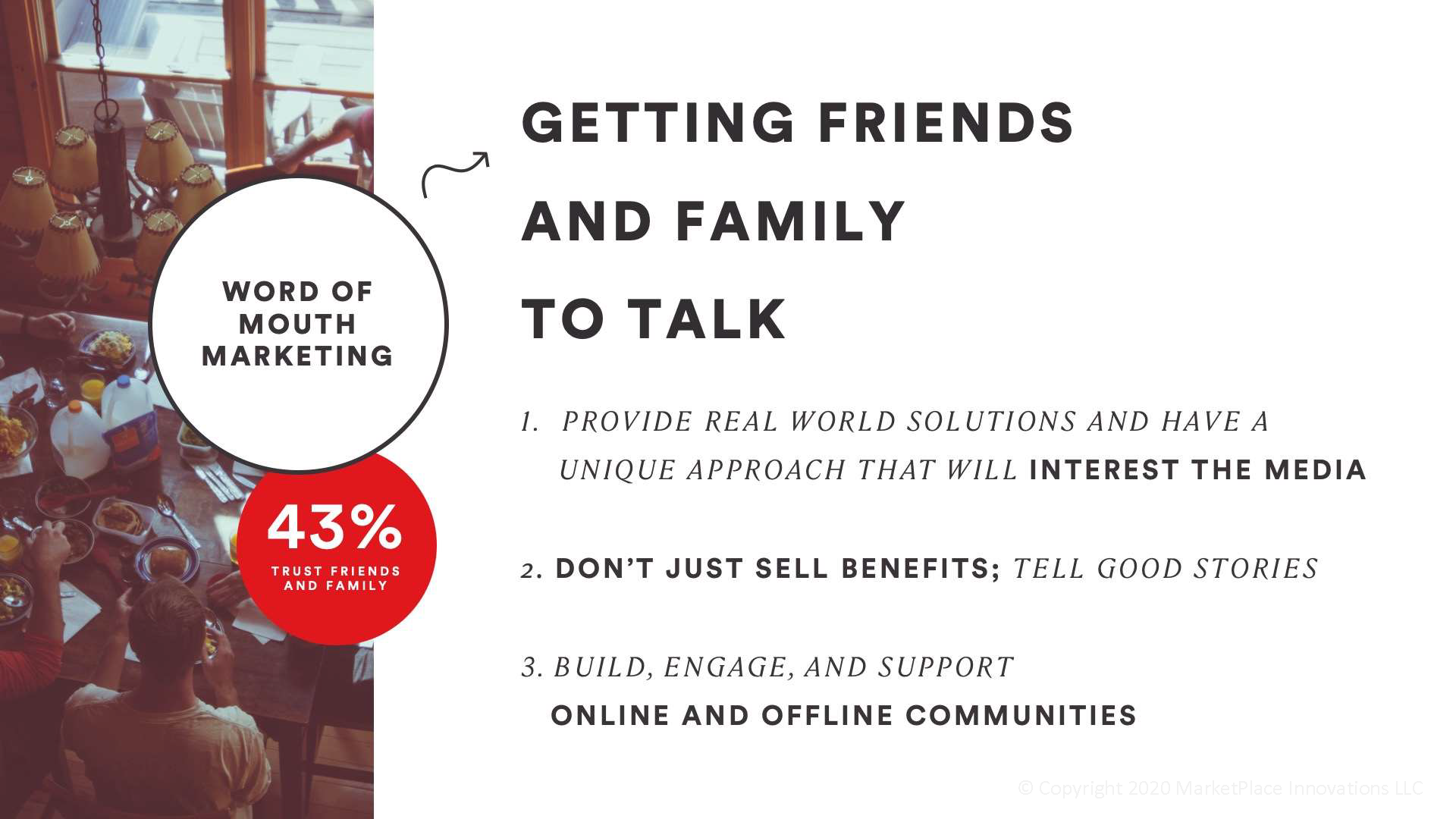 getting friends and family to talk - health and wellness trends