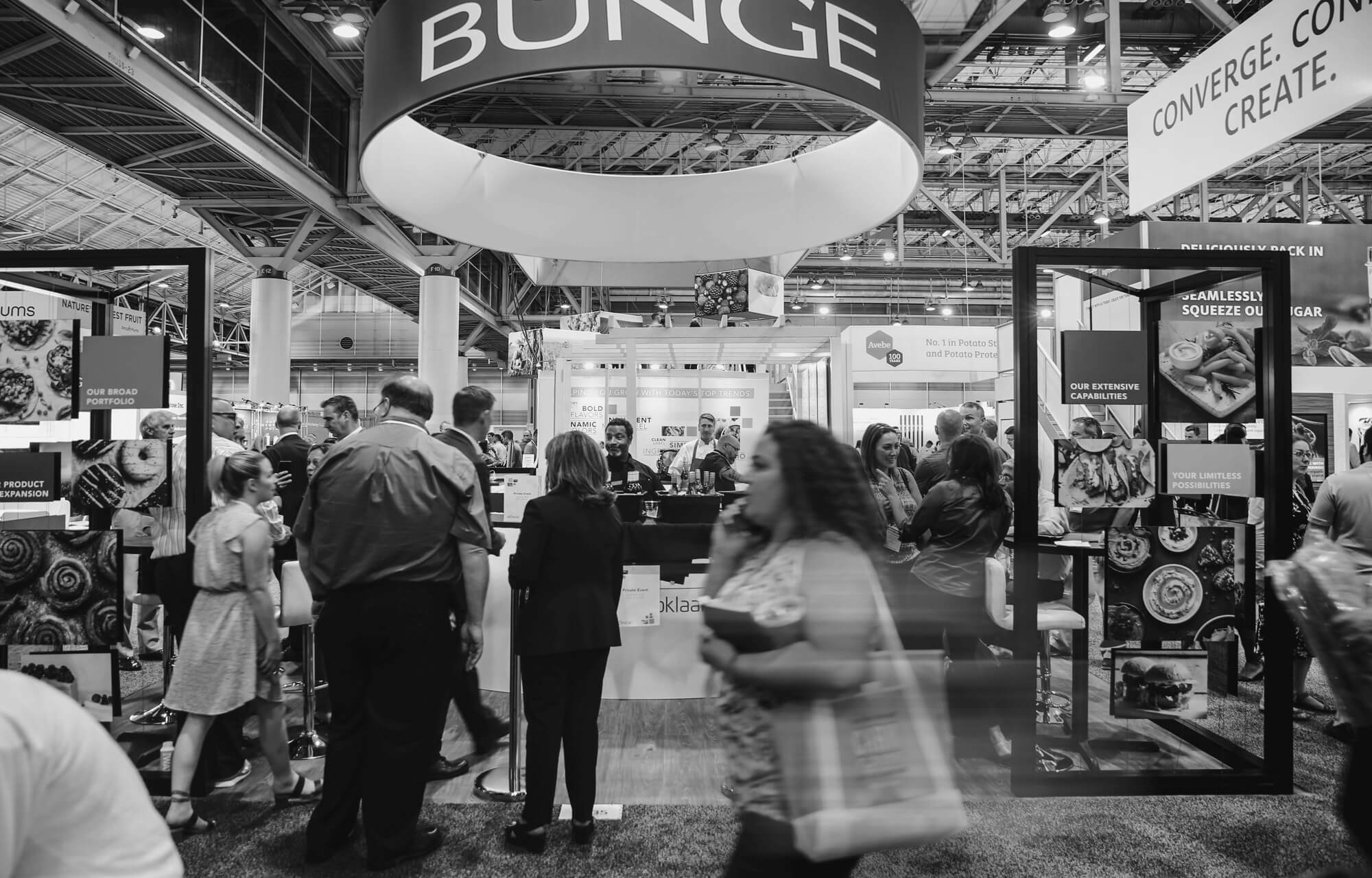 Bunge trade show booth environmental design