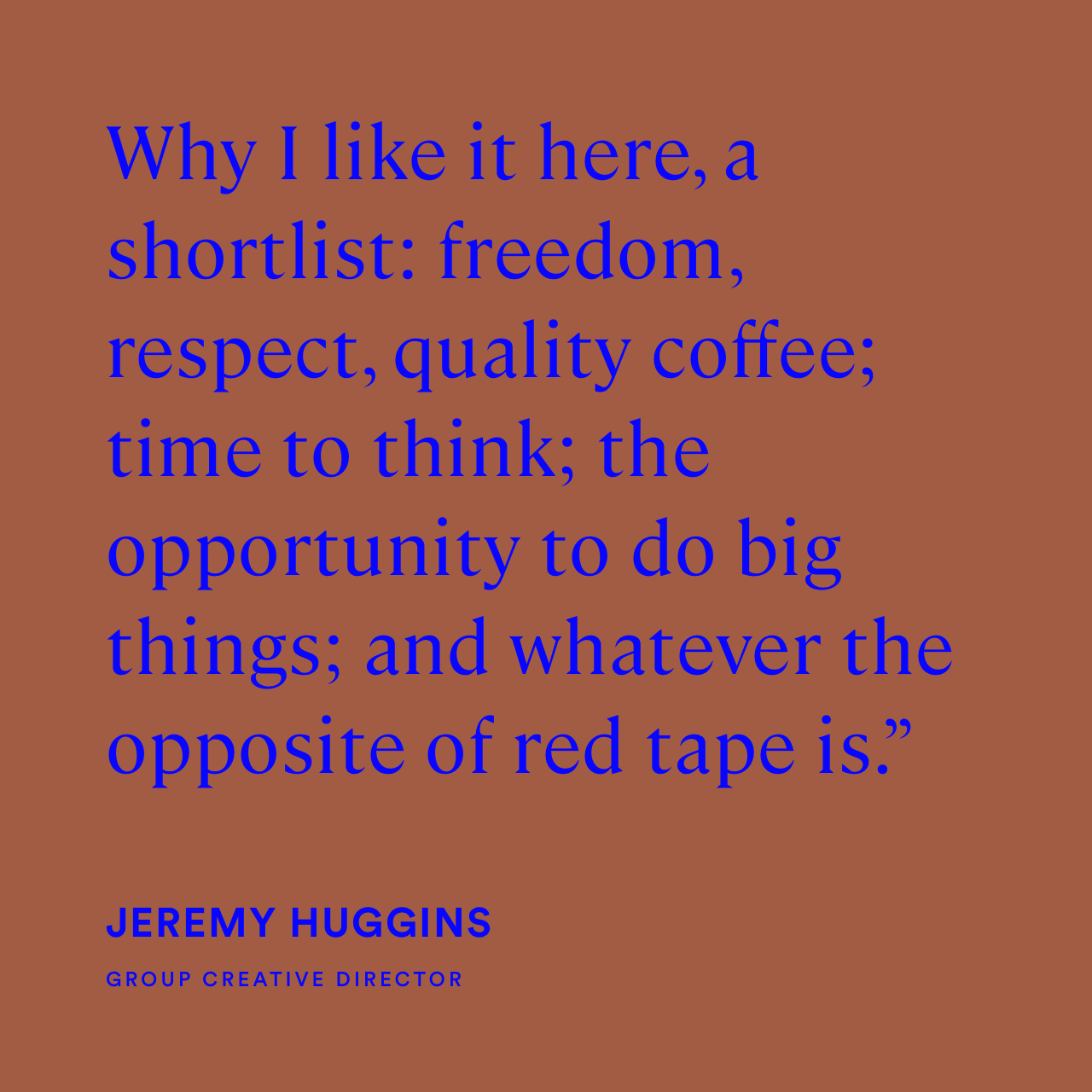 jeremy huggins employee testimonial